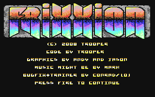 C64 GameBase Frixxion_[Preview] (Preview) 2009